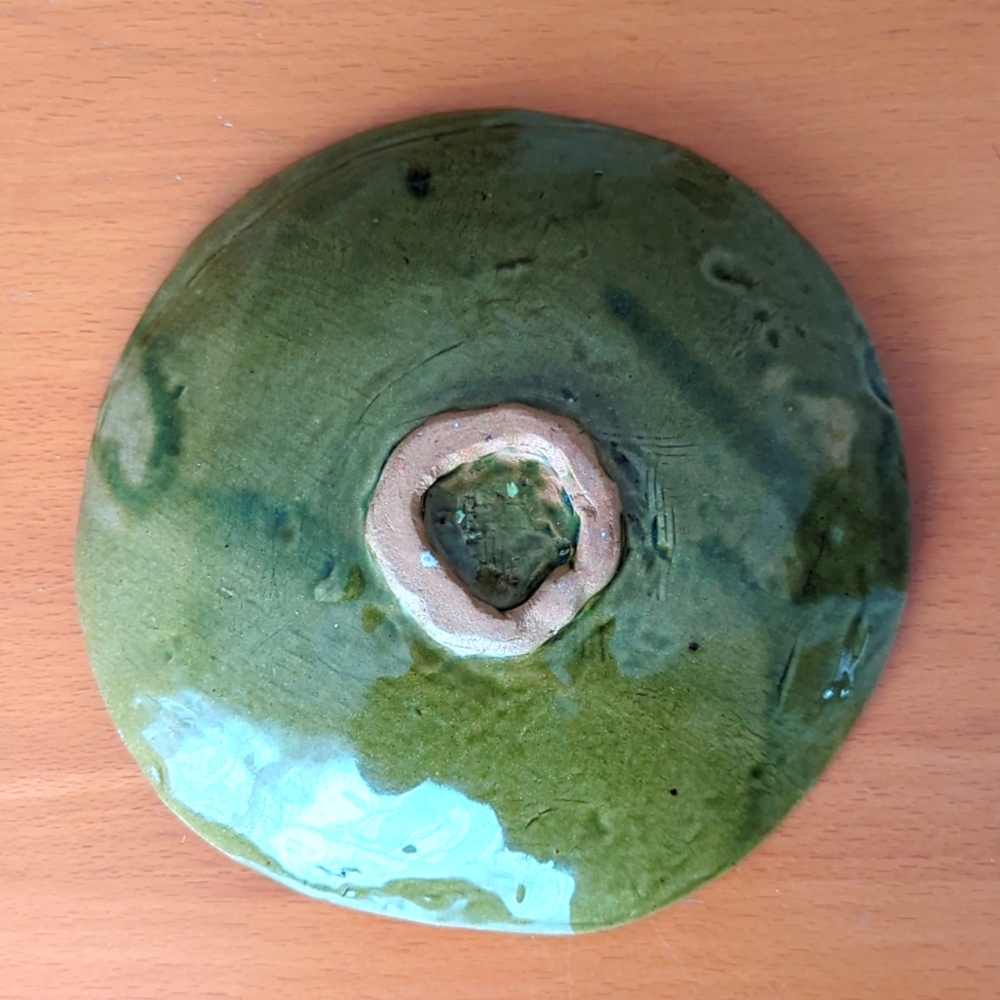 Unique Handmade Pottery Plate - Picture 2 of 3